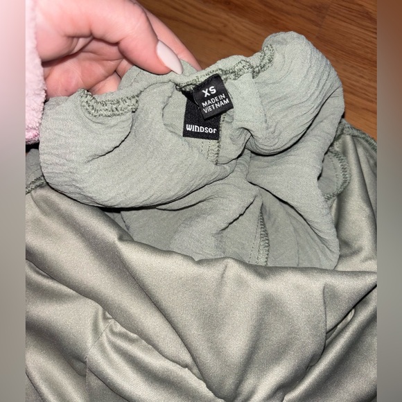 Windsor Sage Green Textured Dress - Picture 4 of 4